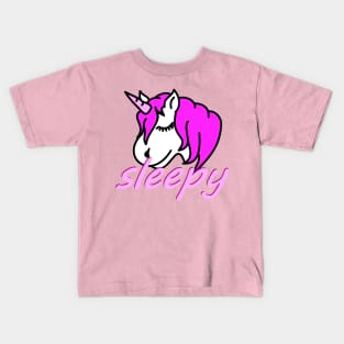 Einhorn Mädchen mit Rosa Kids T-Shirt